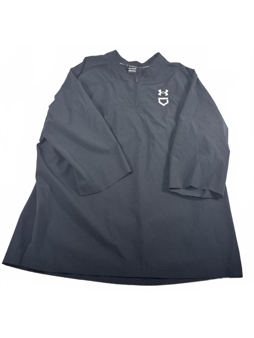 Under Armour Men's Black Utility Cage Jacket Size XL - CUT SLEEVES